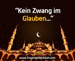 Es gibt keinen Zwang, es gibt die Einladung